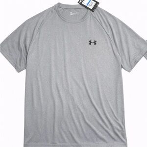 Under Armour Men's Short Sleeve Gray Tee